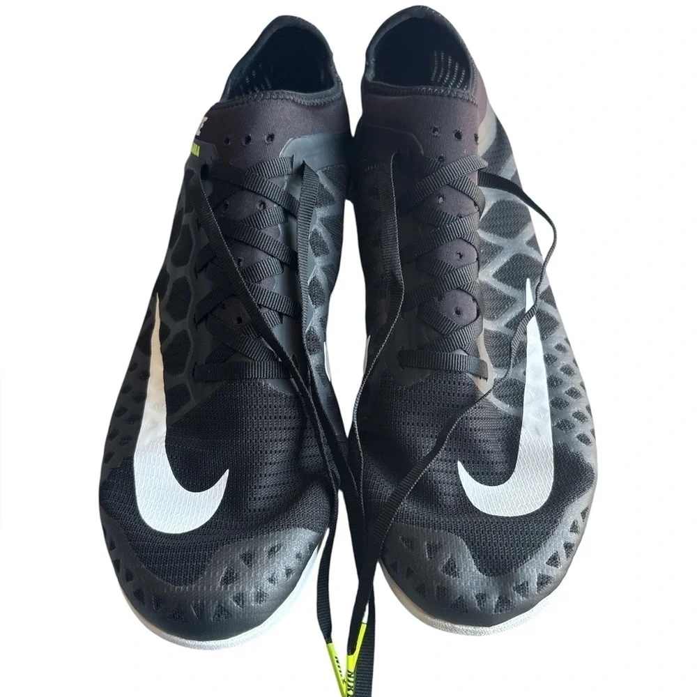 Nike Men’s Zoom Mamba Distance Track & Field Spikes Black 706617-017 Sz 11.5 EUC